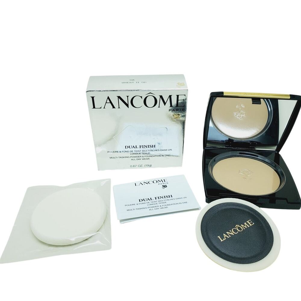 Lancome Dual Finish Multi-Tasking Powder & Foundation In One 315 Wheat II (W)